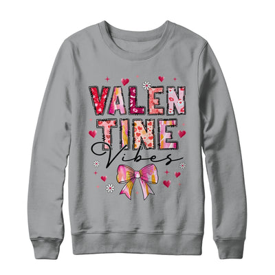Coquette Valentine Vibes Cute Valentine Day Design Women Shirt & Sweatshirt | siriusteestore