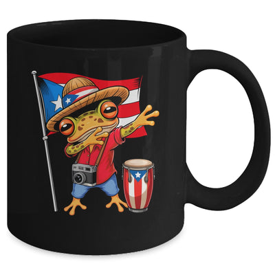Coqui Dabbing Frog Puerto Rico Taino Boricua Dabbing Mug | siriusteestore