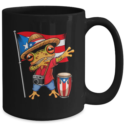 Coqui Dabbing Frog Puerto Rico Taino Boricua Dabbing Mug | siriusteestore