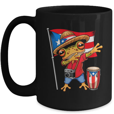 Coqui Dabbing Frog Puerto Rico Taino Boricua Dabbing Mug | siriusteestore