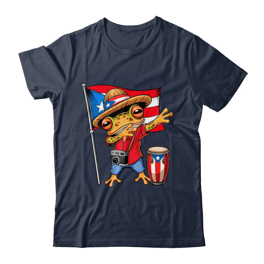 Coqui Dabbing Frog Puerto Rico Taino Boricua Dabbing Shirt & Tank Top | siriusteestore