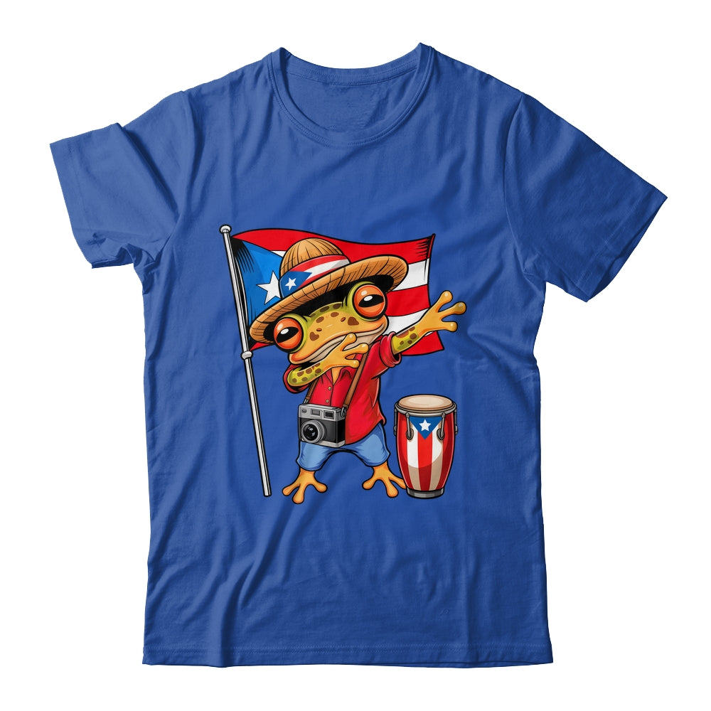 Coqui Dabbing Frog Puerto Rico Taino Boricua Dabbing Shirt & Tank Top | siriusteestore
