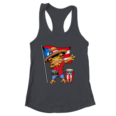 Coqui Dabbing Frog Puerto Rico Taino Boricua Dabbing Shirt & Tank Top | siriusteestore