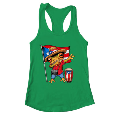 Coqui Dabbing Frog Puerto Rico Taino Boricua Dabbing Shirt & Tank Top | siriusteestore