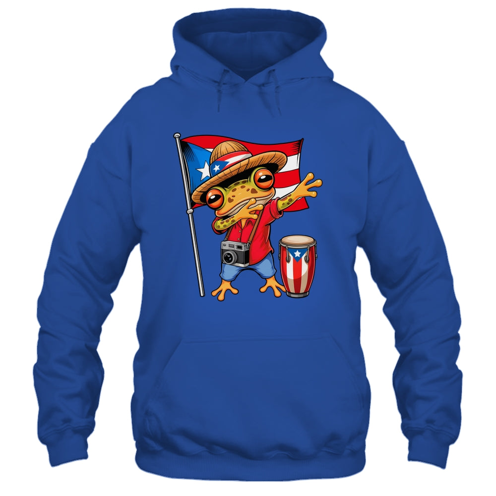 Coqui Dabbing Frog Puerto Rico Taino Boricua Dabbing Shirt & Tank Top | siriusteestore