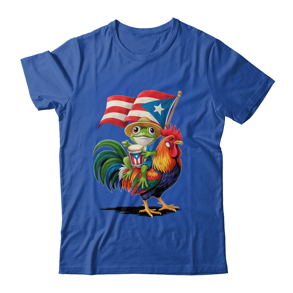 Coqui Frog Puerto Rican Flag Boricua Rooster Taino Shirt & Tank Top | siriusteestore