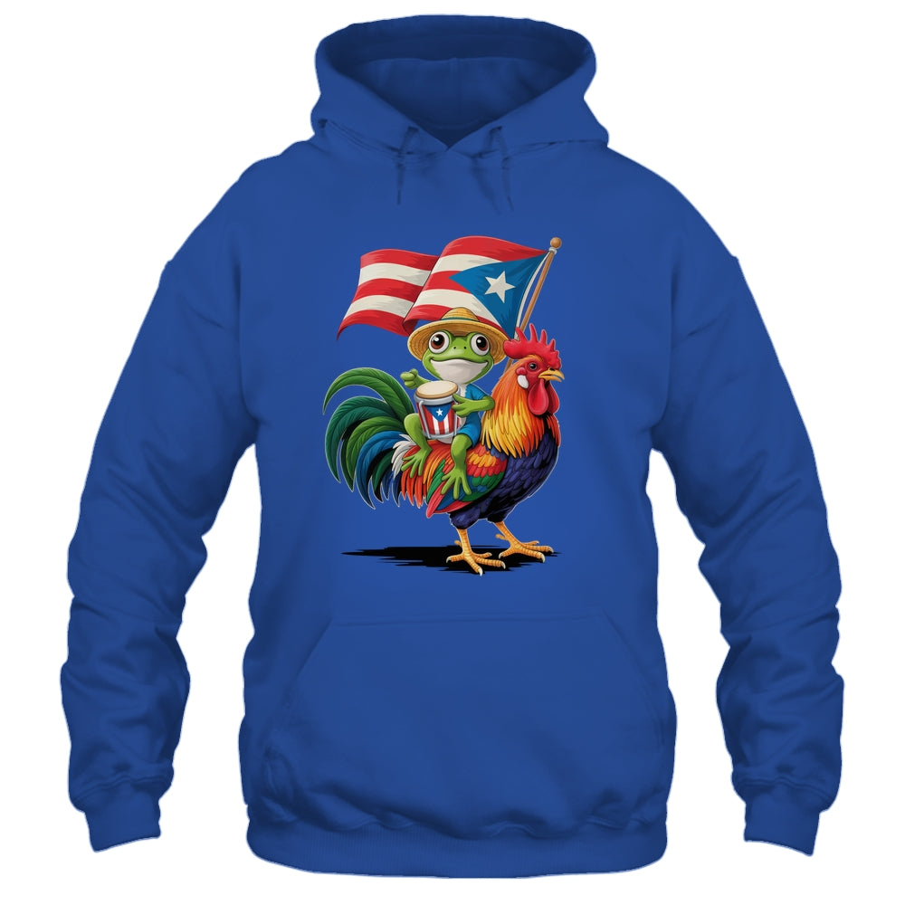 Coqui Frog Puerto Rican Flag Boricua Rooster Taino Shirt & Tank Top | siriusteestore