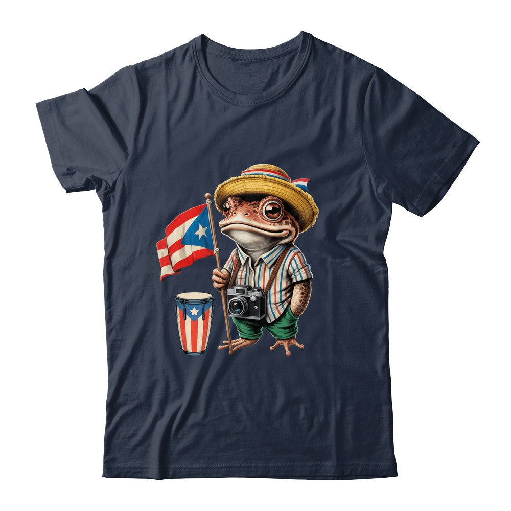 Coqui Frog Puerto Rico Puerto Rican Flag Taino Boricua Shirt & Hoodie | siriusteestore