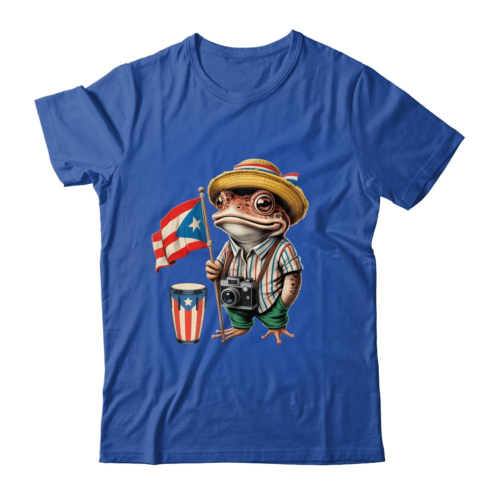 Coqui Frog Puerto Rico Puerto Rican Flag Taino Boricua Shirt & Hoodie | siriusteestore