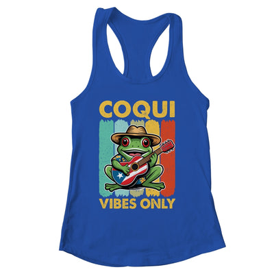 Coqui Frog Taino Boricua Puerto Rico Coqui Vibes Only Shirt & Tank Top | siriusteestore