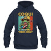 Coqui Frog Taino Boricua Puerto Rico Coqui Vibes Only Shirt & Tank Top | siriusteestore