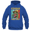 Coqui Frog Taino Boricua Puerto Rico Coqui Vibes Only Shirt & Tank Top | siriusteestore