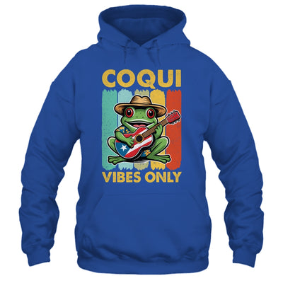 Coqui Frog Taino Boricua Puerto Rico Coqui Vibes Only Shirt & Tank Top | siriusteestore