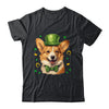 Corgi St Patricks Day Leprechaun Shamrock Irish Shirt & Hoodie | siriusteestore