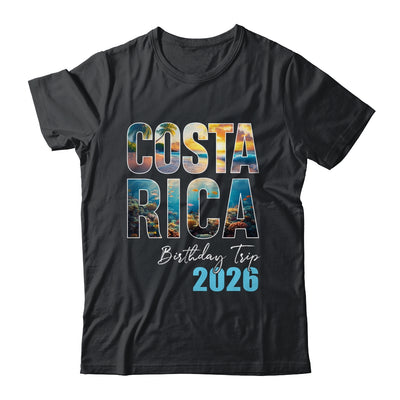 Costa Rica Birthday Trip 2026 Vacation Party Crew Cruise Shirt & Tank Top | siriusteestore