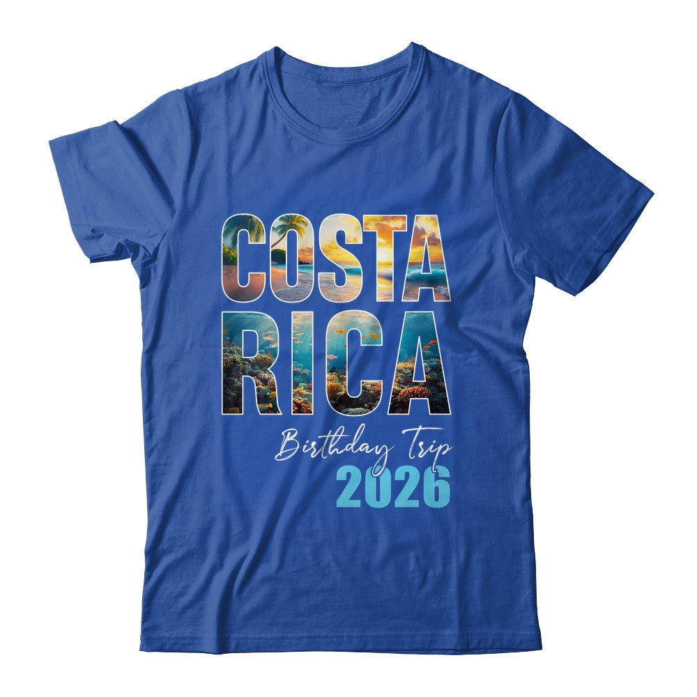 Costa Rica Birthday Trip 2026 Vacation Party Crew Cruise Shirt & Tank Top | siriusteestore