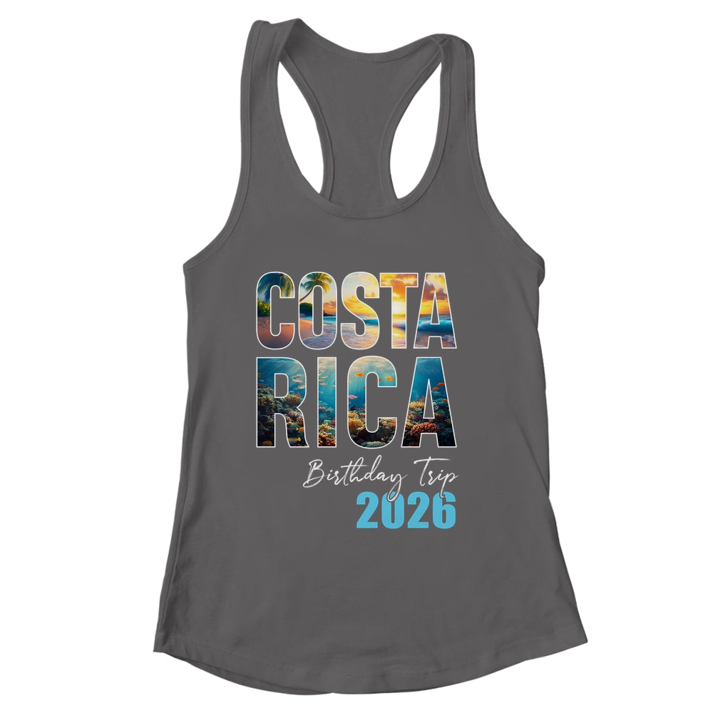 Costa Rica Birthday Trip 2026 Vacation Party Crew Cruise Shirt & Tank Top | siriusteestore