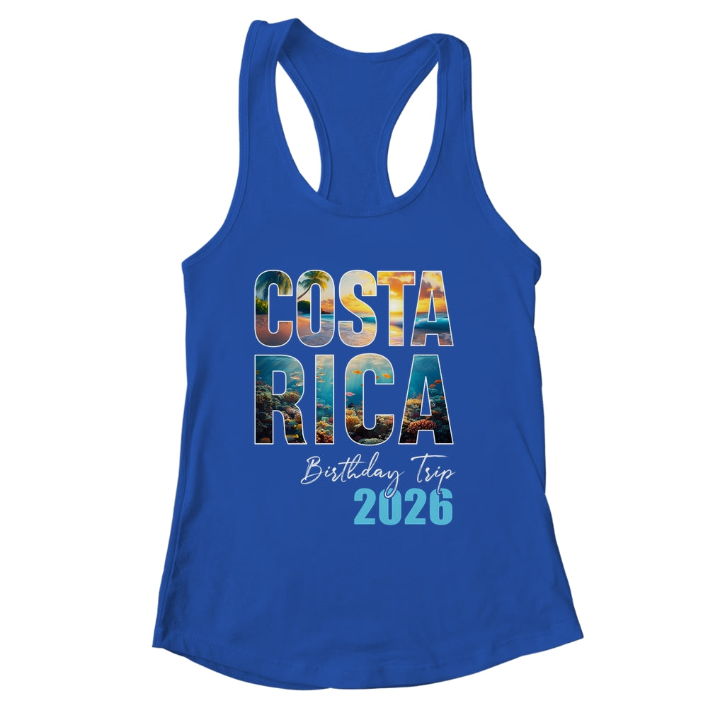 Costa Rica Birthday Trip 2026 Vacation Party Crew Cruise Shirt & Tank Top | siriusteestore