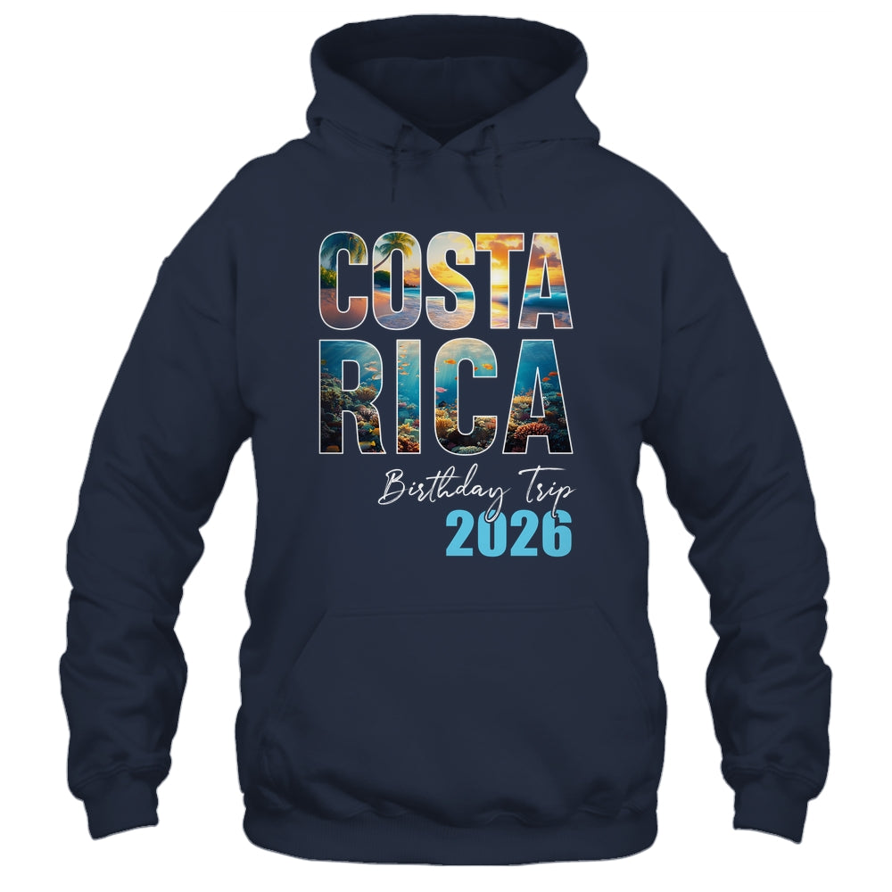 Costa Rica Birthday Trip 2026 Vacation Party Crew Cruise Shirt & Tank Top | siriusteestore