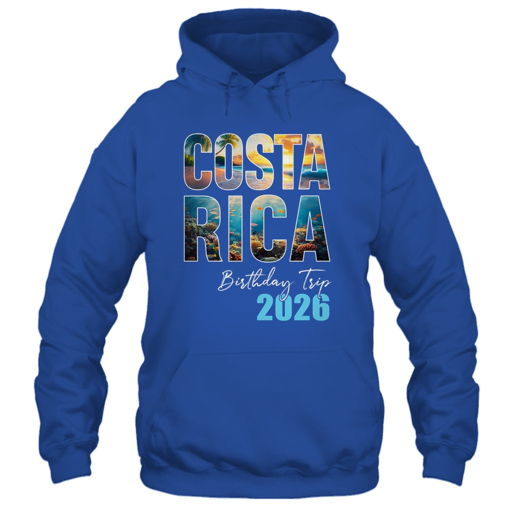 Costa Rica Birthday Trip 2026 Vacation Party Crew Cruise Shirt & Tank Top | siriusteestore