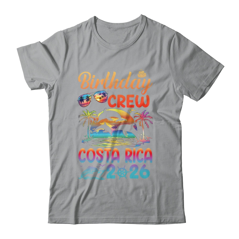 Costa Rica Birthday Trip Vacation 2026 Matching Group Shirt & Hoodie | siriusteestore