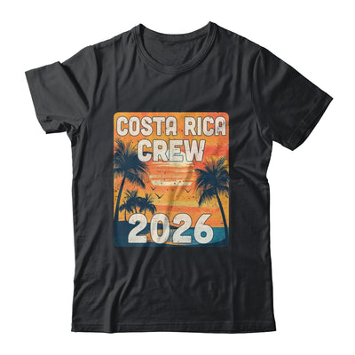 Costa Rica Crew 2026 Vacation Matching Group Travelers Trip Shirt & Tank Top | siriusteestore
