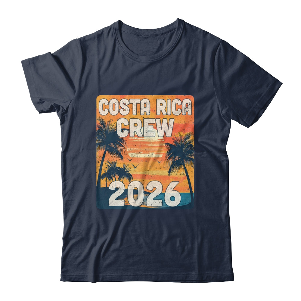 Costa Rica Crew 2026 Vacation Matching Group Travelers Trip Shirt & Tank Top | siriusteestore