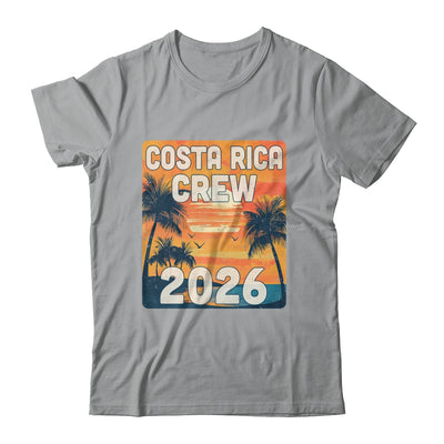 Costa Rica Crew 2026 Vacation Matching Group Travelers Trip Shirt & Tank Top | siriusteestore