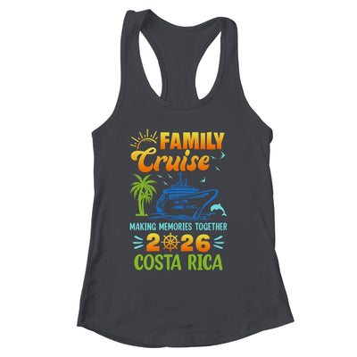 Costa Rica Cruise 2026 Family Friends Group Vacation Matching Shirt & Tank Top | siriusteestore