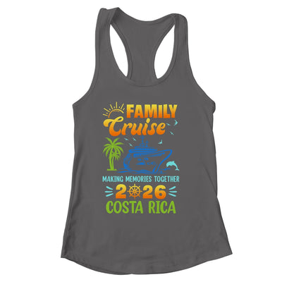 Costa Rica Cruise 2026 Family Friends Group Vacation Matching Shirt & Tank Top | siriusteestore