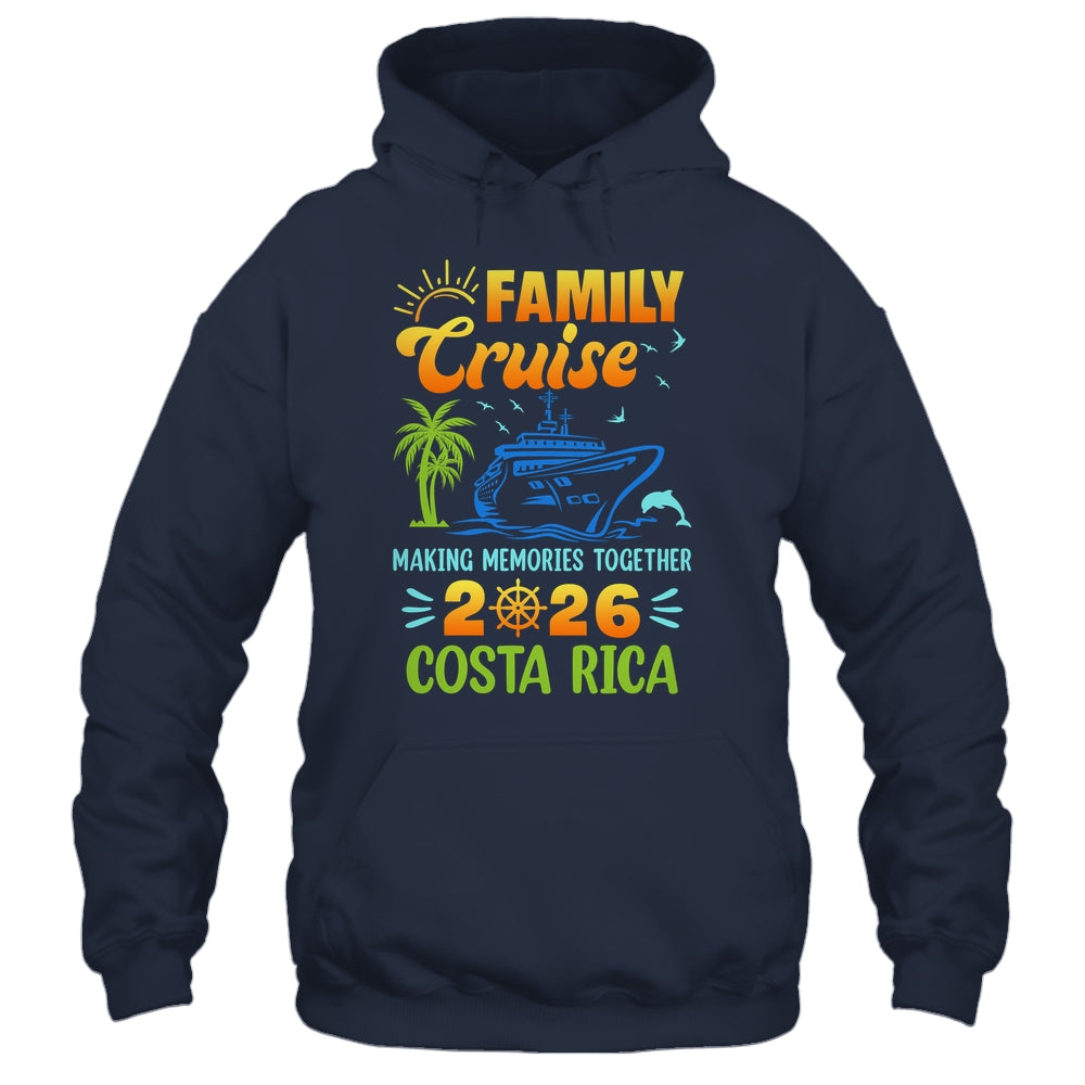 Costa Rica Cruise 2026 Family Friends Group Vacation Matching Shirt & Tank Top | siriusteestore
