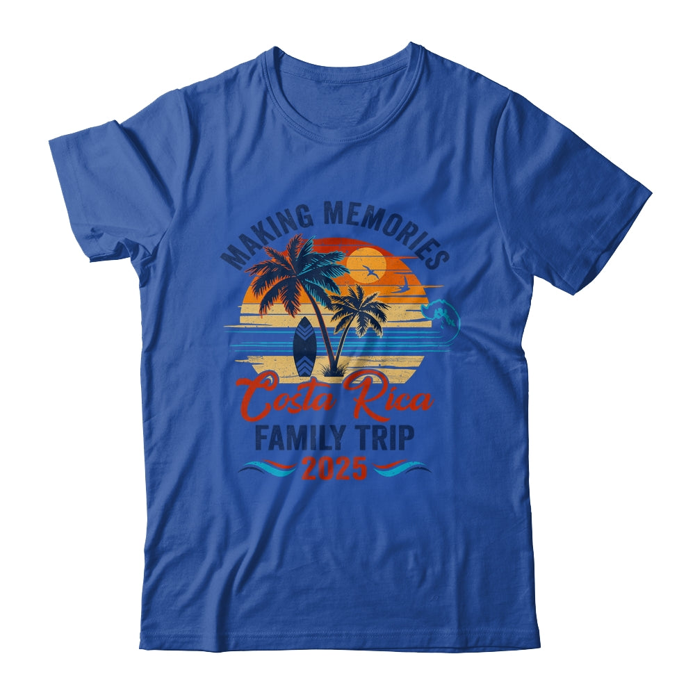 Costa Rica Family Vacation 2025 Making Memories Together Trip Shirt & Tank Top | siriusteestore