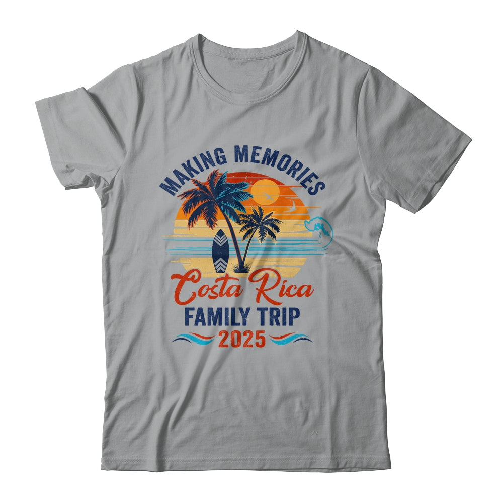 Costa Rica Family Vacation 2025 Making Memories Together Trip Shirt & Tank Top | siriusteestore