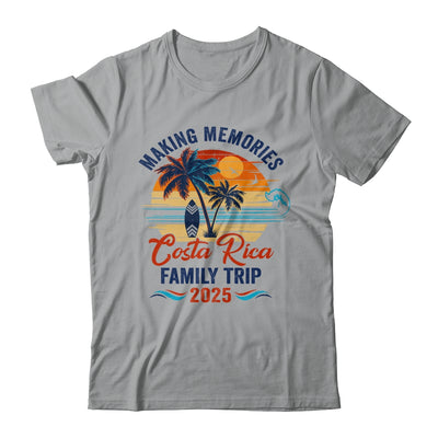 Costa Rica Family Vacation 2025 Making Memories Together Trip Shirt & Tank Top | siriusteestore