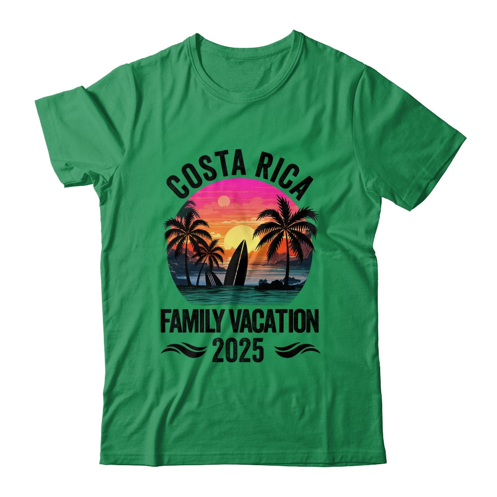 Costa Rica Family Vacation 2025 Matching Outfits Beach Summer Shirt & Hoodie | siriusteestore