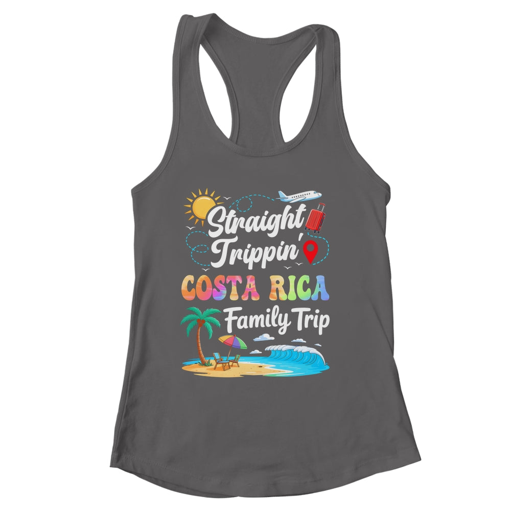 Costa Rica Family Vacation 2025 Straight Trippin Trip Shirt & Tank Top | siriusteestore