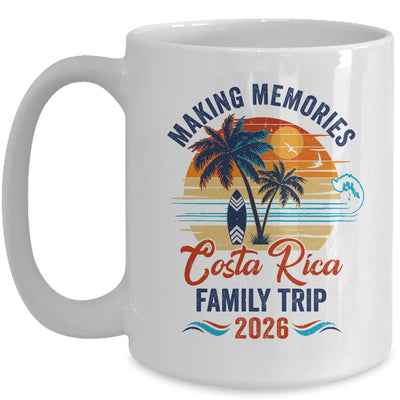 Costa Rica Family Vacation 2026 Making Memories Trip Mug | siriusteestore