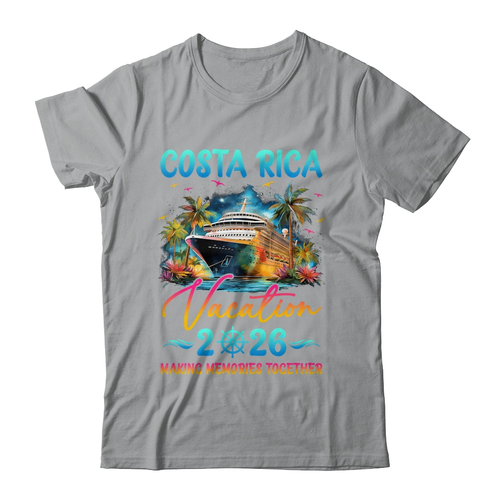 Costa Rica Family Vacation 2026 Matching Group Summer Shirt & Tank Top | siriusteestore