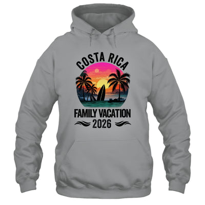 Costa Rica Family Vacation 2026 Matching Outfits Beach Summer Shirt & Tank Top | siriusteestore