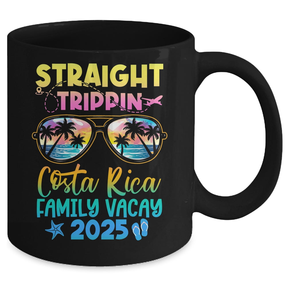 Costa Rica Family Vacay Vacation 2025 Straight Trippin Mug | siriusteestore