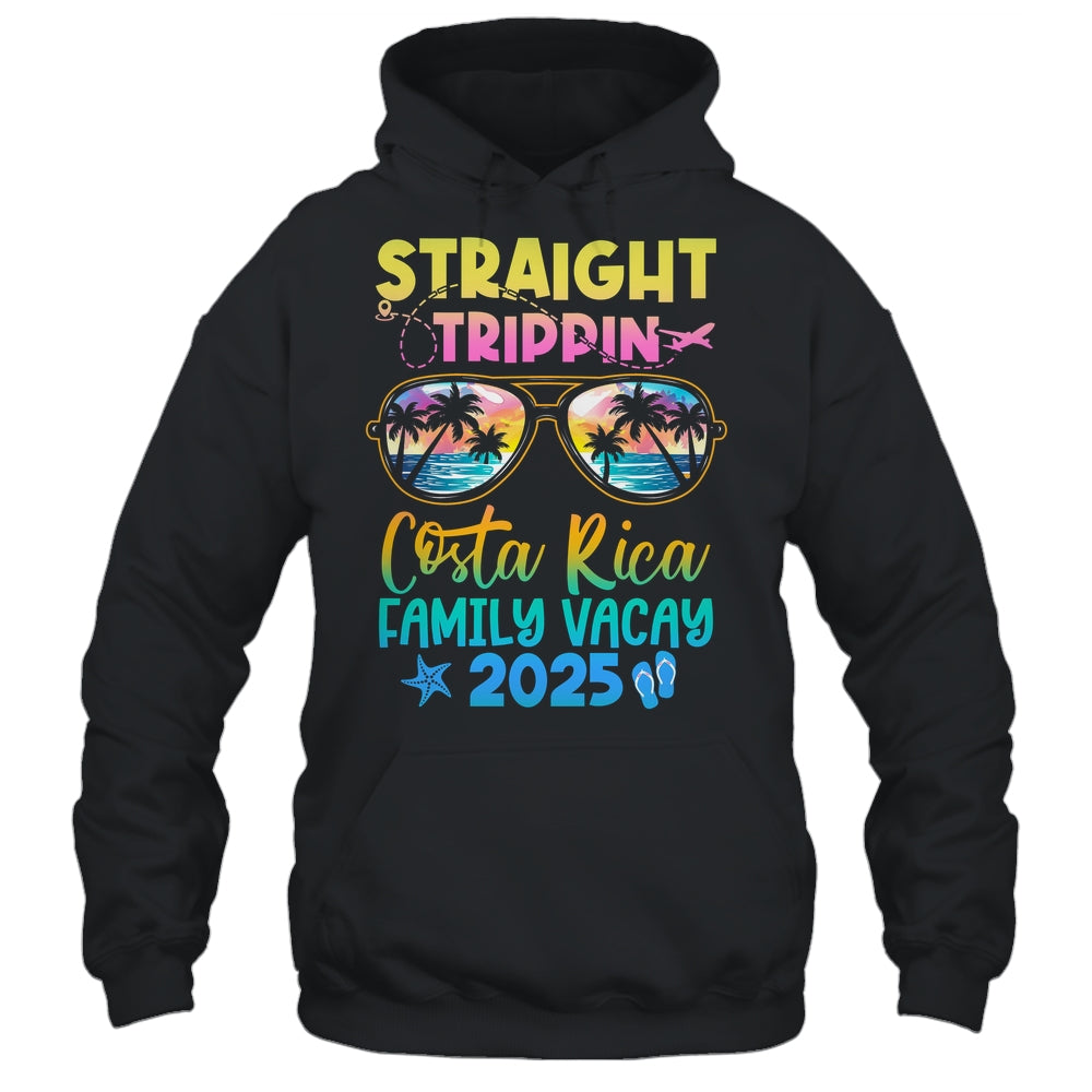 Costa Rica Family Vacay Vacation 2025 Straight Trippin Shirt & Tank Top | siriusteestore