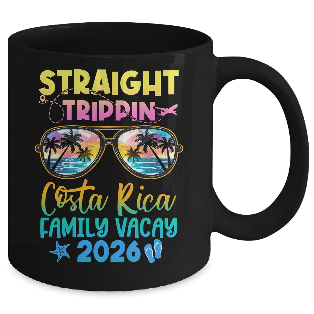 Costa Rica Family Vacay Vacation 2026 Straight Trippin Mug | siriusteestore