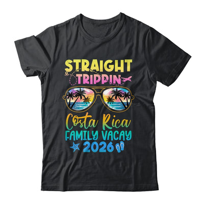 Costa Rica Family Vacay Vacation 2026 Straight Trippin Shirt & Tank Top | siriusteestore