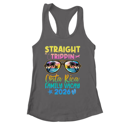 Costa Rica Family Vacay Vacation 2026 Straight Trippin Shirt & Tank Top | siriusteestore