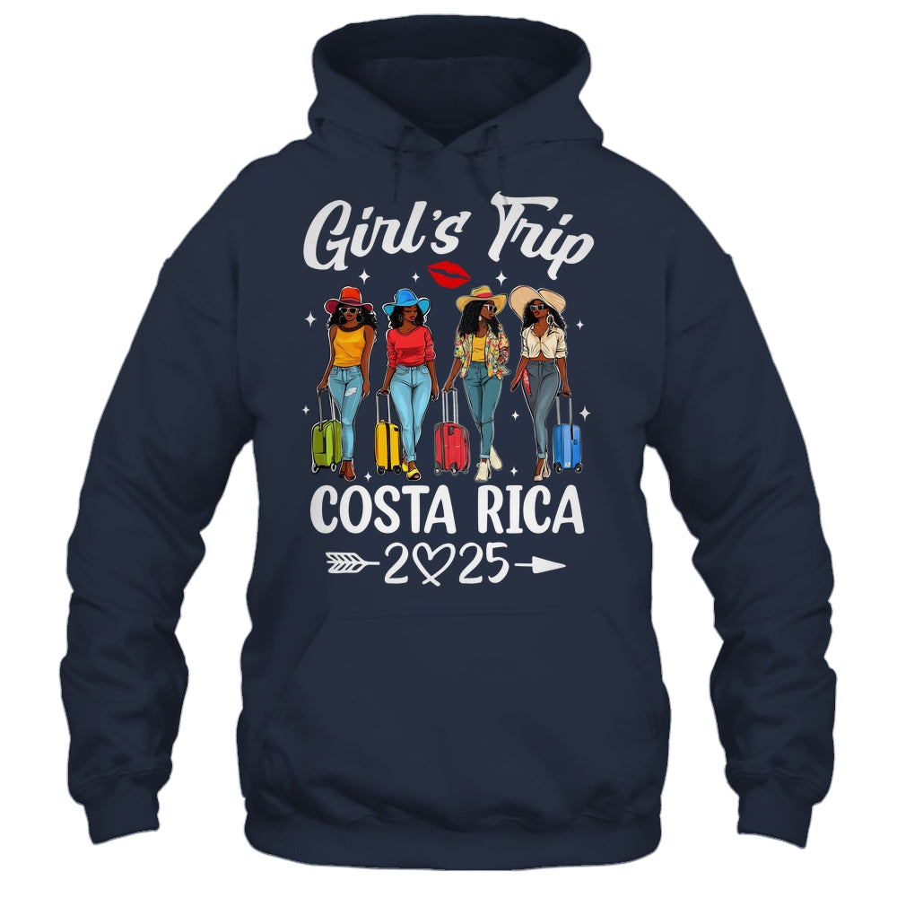 Costa Rica Girls Trip 2025 Birthday Squad Women Vacation Shirt & Tank Top | siriusteestore