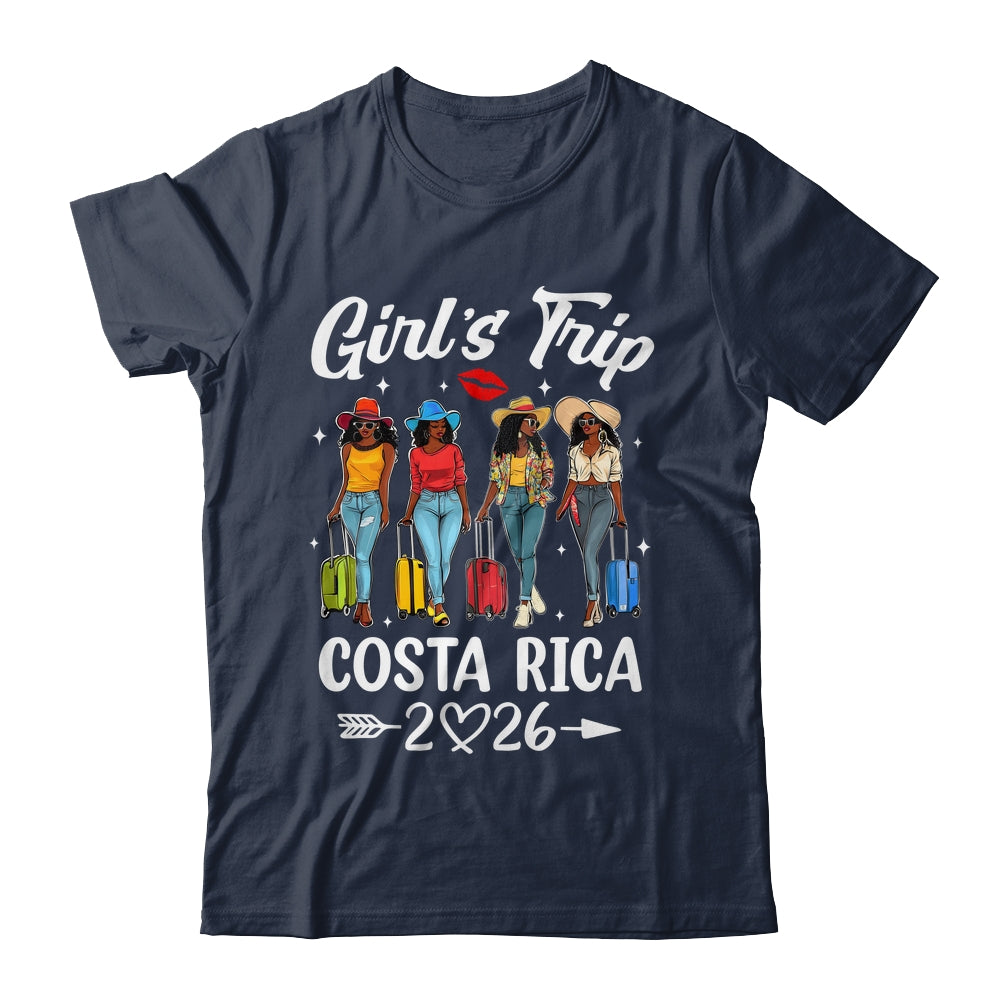 Costa Rica Girls Trip 2026 Birthday Squad Women Vacation Shirt & Tank Top | siriusteestore