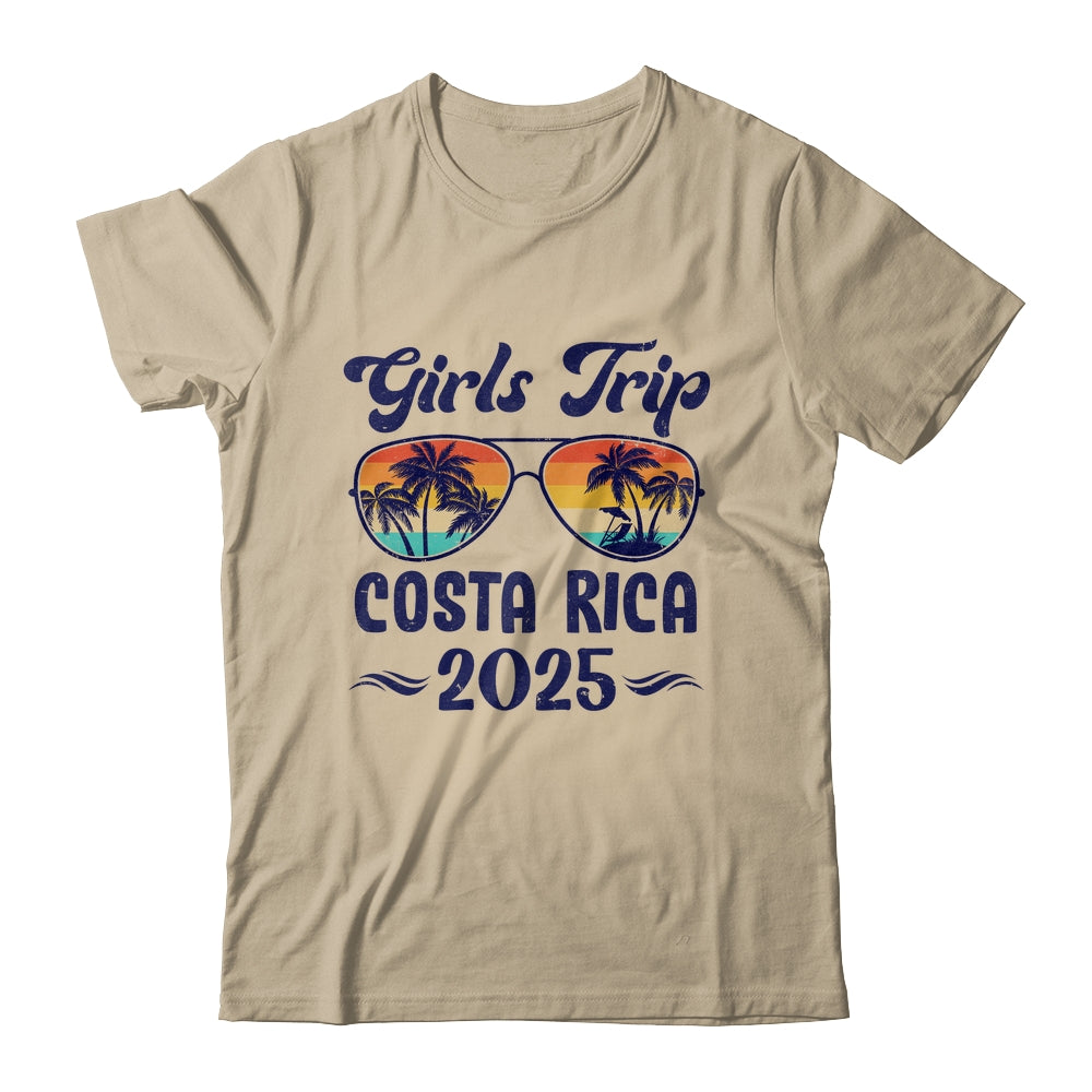 Costa Rica Girls Trip Beach Vacation 2025 Matching Group Shirt & Tank Top | siriusteestore