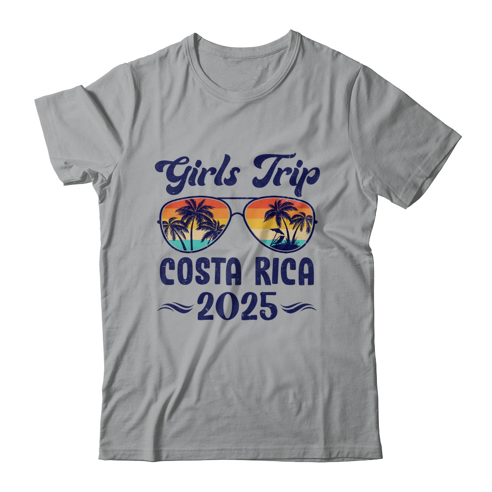 Costa Rica Girls Trip Beach Vacation 2025 Matching Group Shirt & Tank Top | siriusteestore