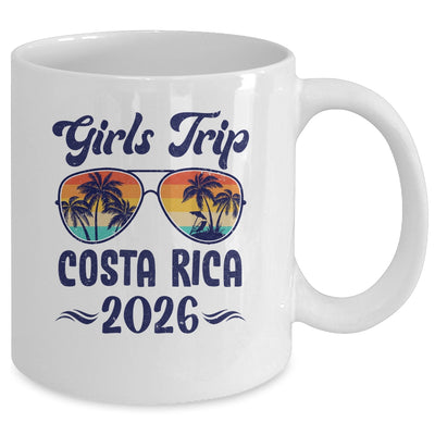 Costa Rica Girls Trip Beach Vacation 2026 Matching Group Mug | siriusteestore