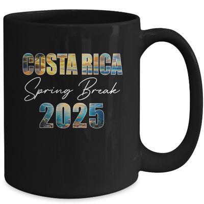 Costa Rica Spring Break 2025 Summer Vacation Beach Mug | siriusteestore